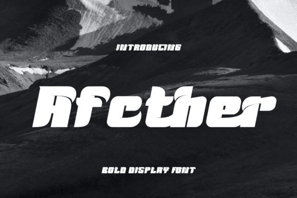 Aftcher Font Review: A Bold Display Typeface for Modern Design