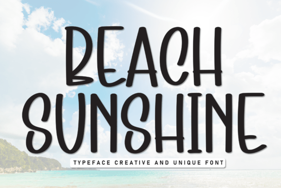 Beach Sunshine Typeface: The Perfect Display Font for Campaigns
