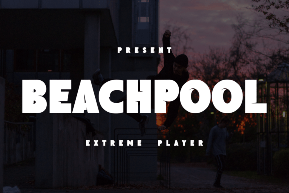 Beachpool Typeface: Bold Branding for Modern Businesses