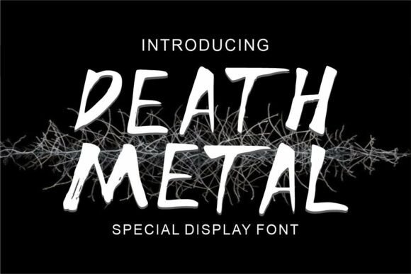 Death Metal Font: A Bold Typeface for Edgy Branding