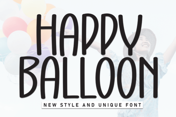 Designing Joyful Headlines with Happy Balloon Typeface
