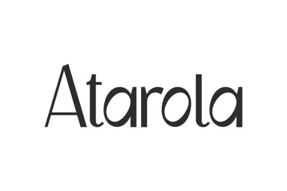 Elevate Brand Visuals with Atarola Display Fonts