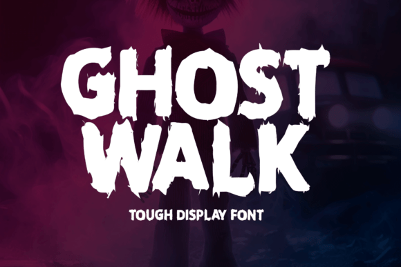 Ghost Walk: A Striking Display Font for Bold Campaigns