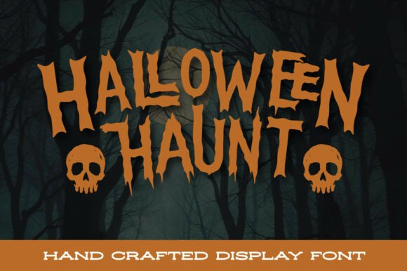 Halloweenhaunt Font Review: Spooky Display Typography