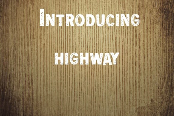 Highway Font: Bold Branding for Small Business