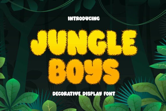 Jungle Boys: The Audacious Display Font for Bold Brands