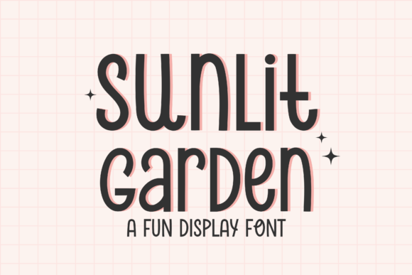 Launch Bold Campaigns with the Sunlit Garden Typeface