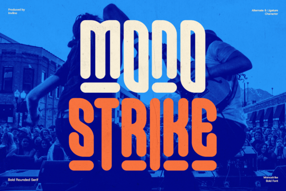 Monostrike Regular: A Bold Display Font for Editorial Impact