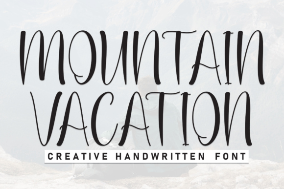 Mountain Vacation Font for Bold Web Headers