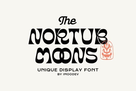 Nortub Moons: A Retro Display Font for Indie Web Design