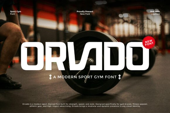 Orvado: A Bold Display Font for Dynamic Editorial Design