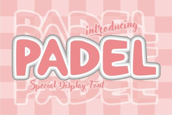 Padel Font Review: The Casual Display Typeface for Summer Campaigns