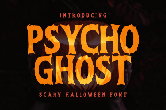Psychoghost Regular: The Ultimate Spooky Display Font