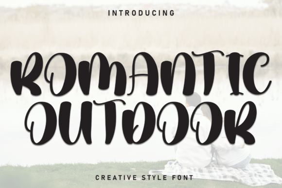 Romantic Outdoor: The Handwritten Display Font for Scroll-Stopping Content