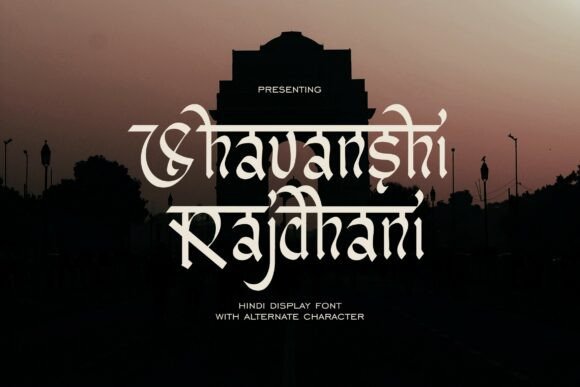 Shavanshi Radjani: The Ultimate Hindi Display Typeface