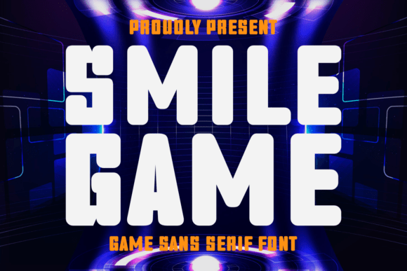 Smile Game: A Bold Display Font for Makers