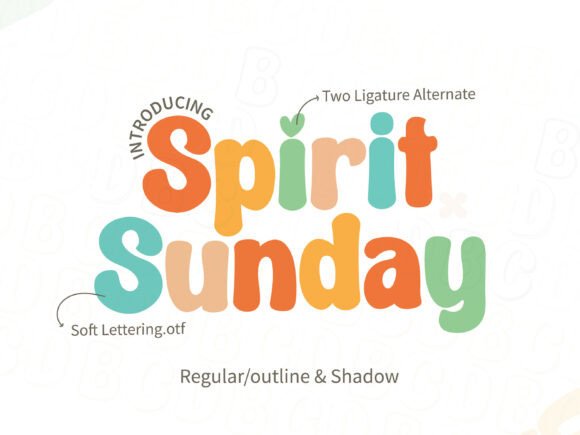 Spiritsunday Font Review: A Retro Display for Modern Branding