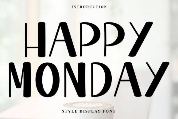 Summer Monday: A Festive Display Font for Editorial Joy