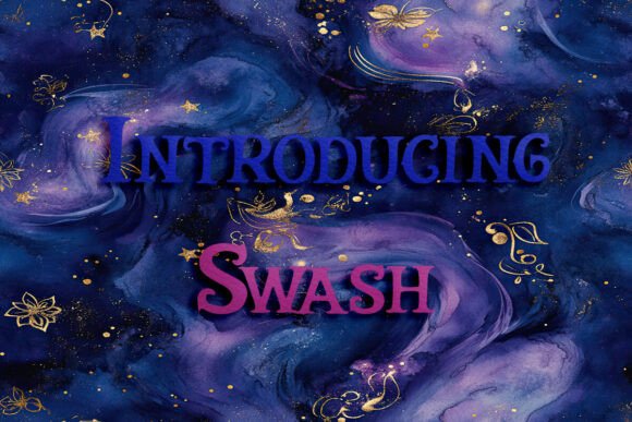 Swash: A Bold Display Font for Campaign Headlines