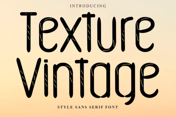 Texture Vintage: A Timeless Handwritten Typeface for Editorial Design
