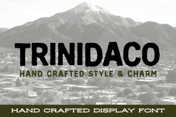 Trinidaco: A Bold Display Typeface for Editorial Impact